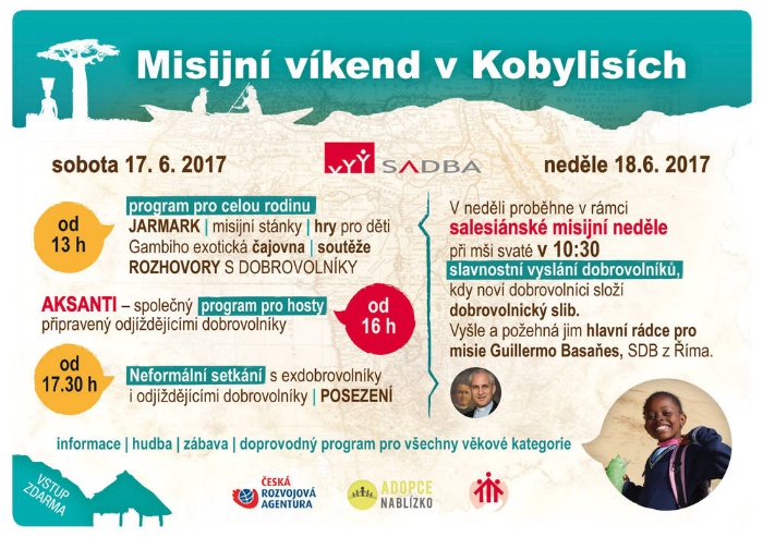 AKSANTI v Praze již tento víkend - dobrovolníci budou slavnostně vysláni do světa